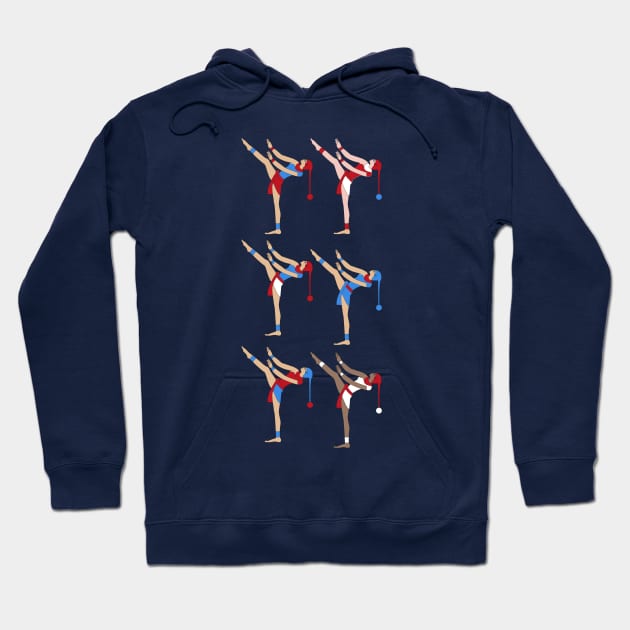 Ancient Egyptian Girls Dancing Hoodie by oknoki